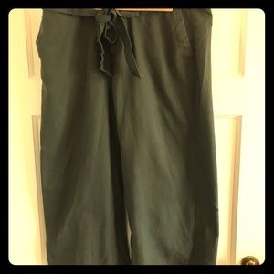 Gap wide leg crop pants